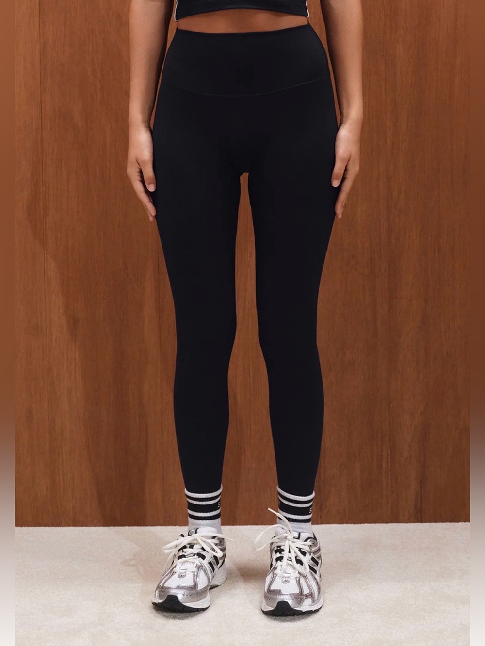 Set active Black High-Waist Performance Leggings - Picture 2 of 2